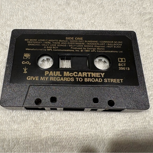 Paul McCartney - Give My Regards to Broad Street Cassette Tape - Picture 7 of 12